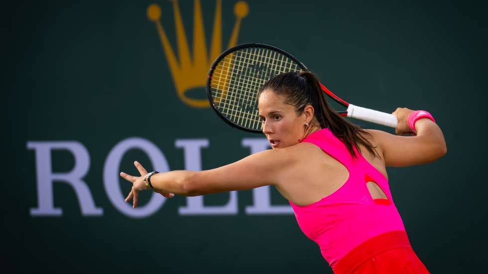 A tenista é a atual número 12 do ranking WTA
