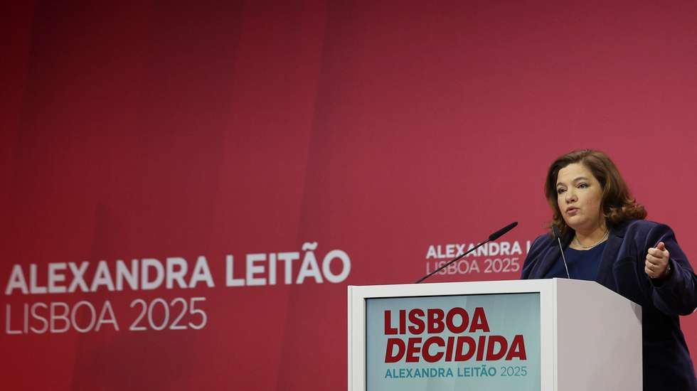 Alexandra Leitão apresentou a candidatura à Câmara de lisboa no passado sábado.
