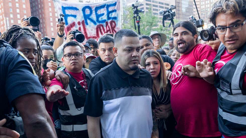 Kilmar Abrego Garcia apresenta-se nos serviços de imigração dos EUA