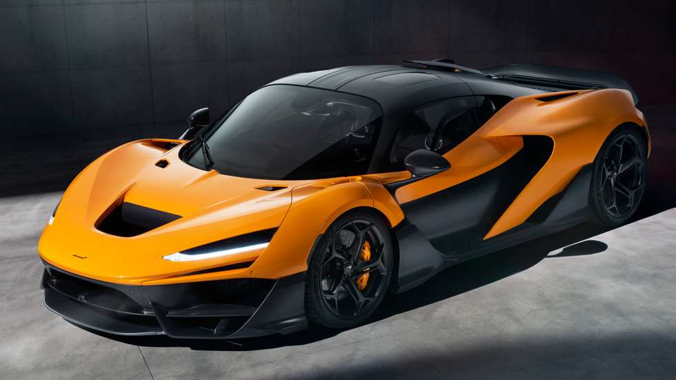 McLaren W1 is the British answer to the Ferrari F80