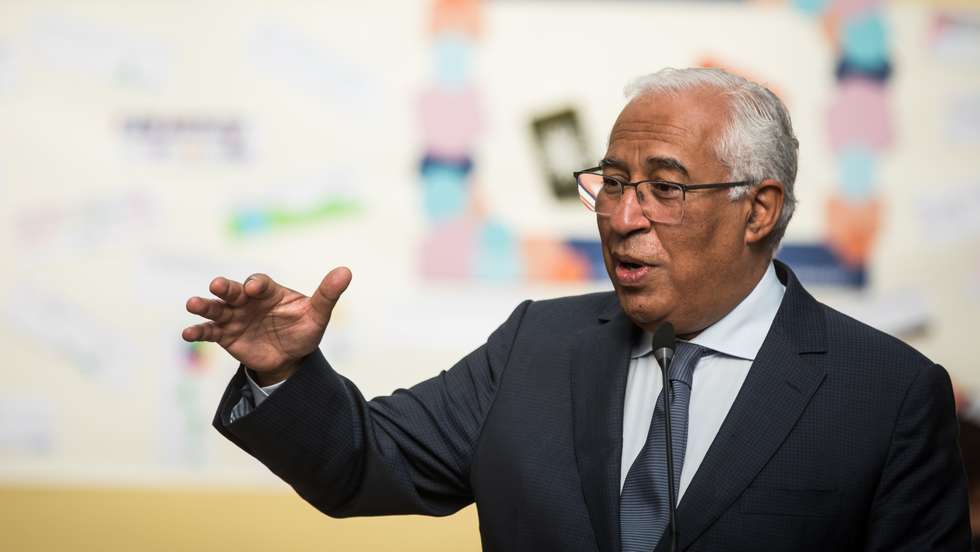 O primeiro ministro António Costa