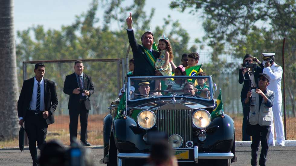 Pro And Against Bolsonaro Demonstrations On Independence Day