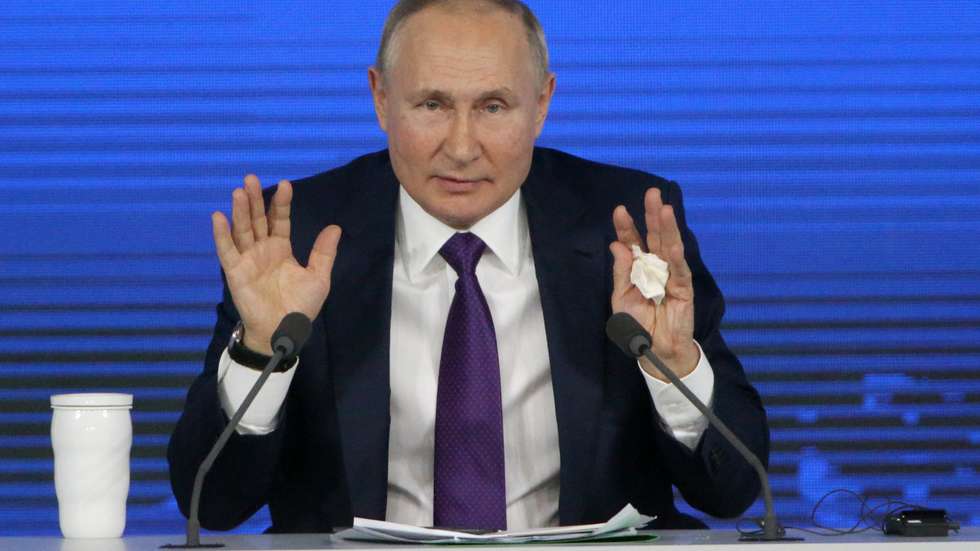 Russian President Putin Holds Annual Press Conference