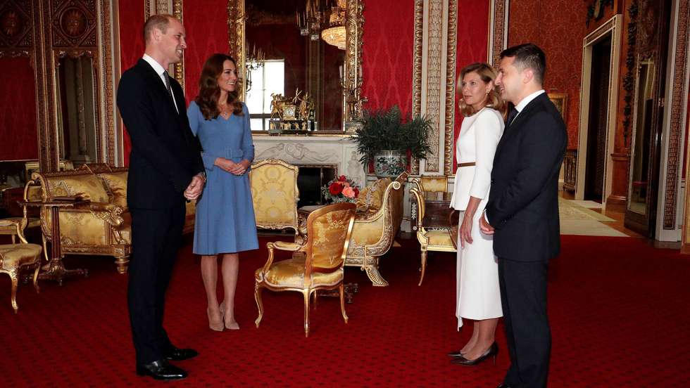 Ukrainian President Volodymyr Zelensky And His Wife Pay Official Visit To UK