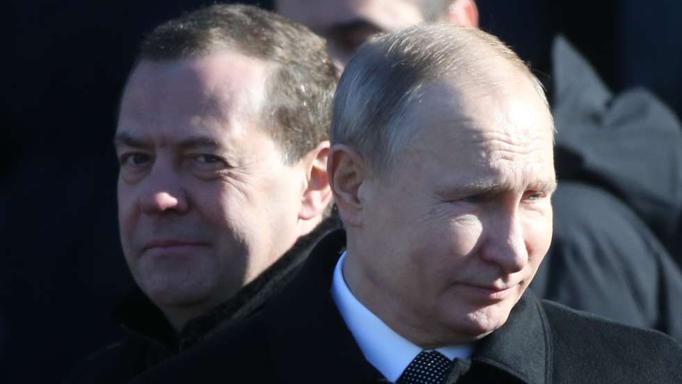 Russian President Vladimir Putin marks the Defender of the Fartherland's Day