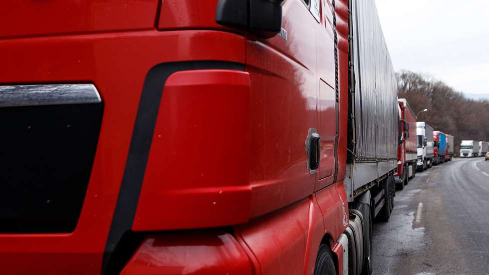 Trucks Stuck At Ukraine-Slovakia Border
