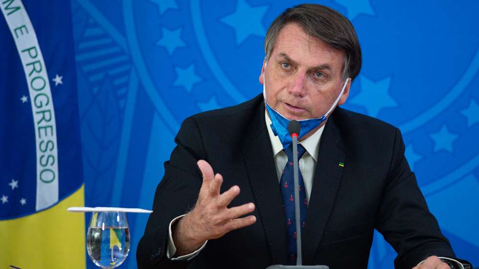 President Jair Bolsonaro and Health Minister Luiz Henrique Mandetta Hold a Press Conference about the Coronavirus (COVID-19)