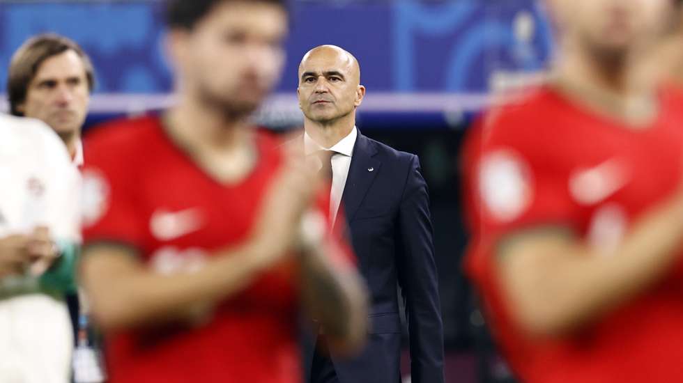 O treinador espanhol não foi além dos quartos de final na primeira competição em que participou com Portugal