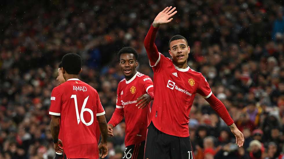 Greenwood inaugurou o marcador e foi o melhor no dia de todas as estreias entre jovens do United
