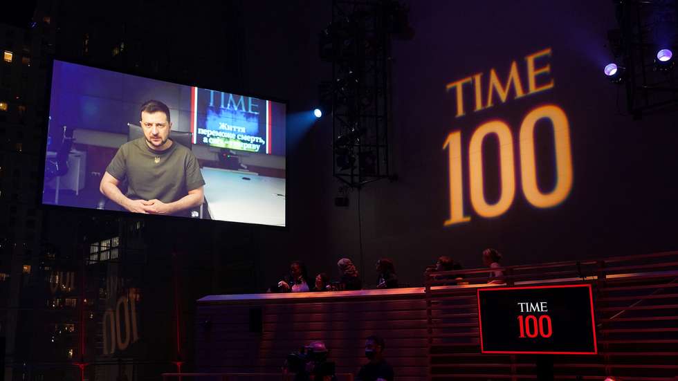 O Presidente da Ucrânia reagiu ao facto de ter sido nomeado a pessoa mais influente do mundo pela revista Time.