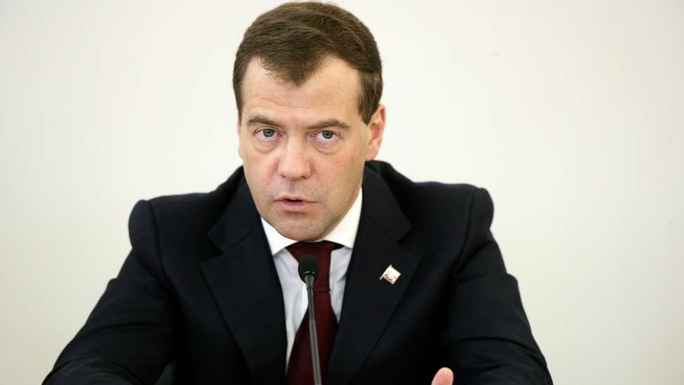 Dmitry Medvedev Attends a Meeting of State Councils In Istra