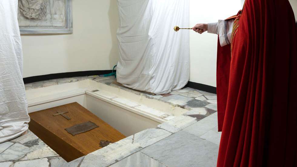 The Funeral Of Pope Emeritus Benedict XVI Takes Place In St Peter's Basilica