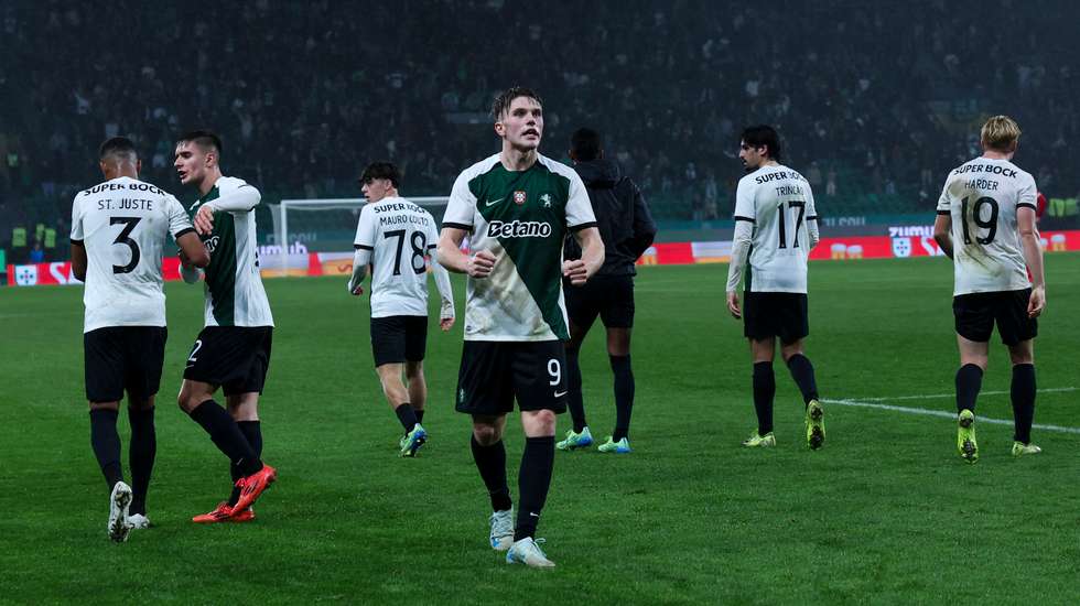 Gyökeres marcou o golo que deu a vitória aos leões já na segunda parte do prolongamento