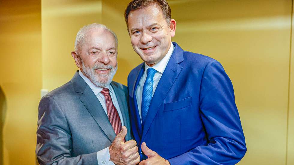 Lula da Silva e Luís Montenegro falaram ao telefone sobre acordo comercial e a situação na Venezuela