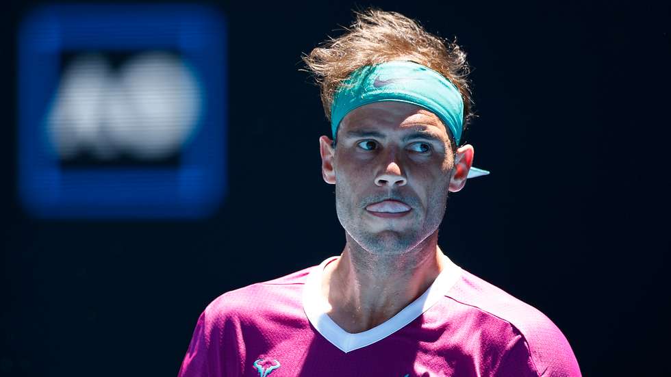 Rafael Nadal tem um problema no pé esquerdo que é crónico