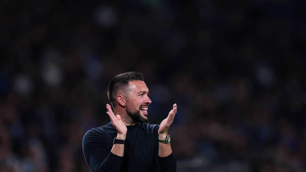 O treinador italiano fez várias alterações ao onze inicial