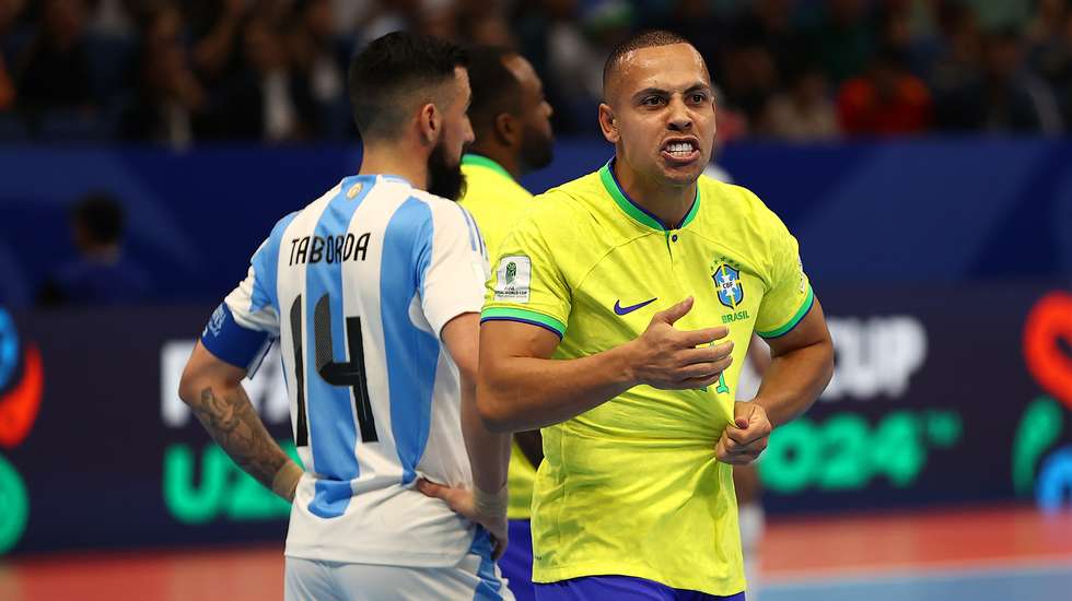 Ferrão marcou um dos dois golos do Brasil na final