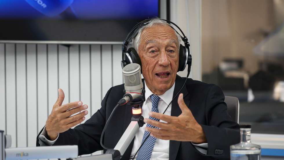 Marcelo visitou esta terça-feira a redação do Observador