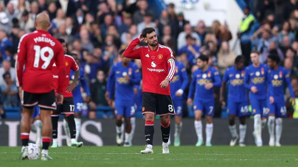 Bruno Fernandes voltou ao onze inicial depois de ter ficado no banco contra o Bournemouth