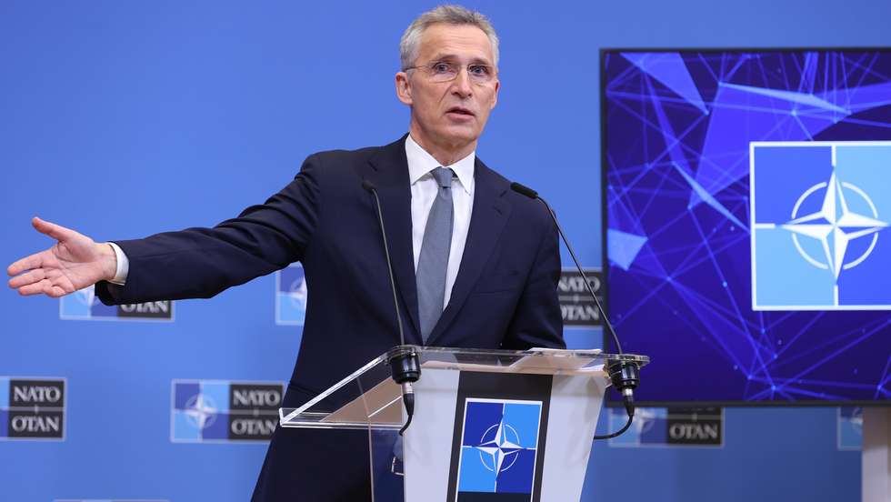 O secretário-geral da NATO, Jens Stoltenberg