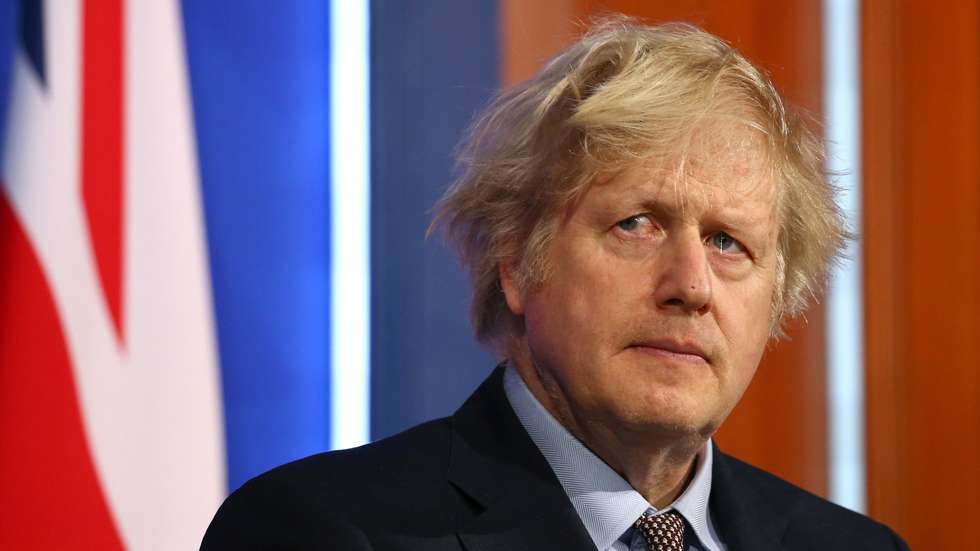 Boris Johnson Holds Virtual Press Conference On The Coronavirus Pandemic