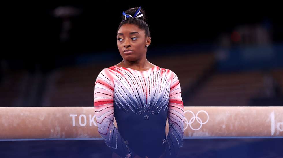 Simone Biles é uma das quatro ginastas norte-americanas que vai testemunhar mas a única ainda no ativo ao mais alto nível