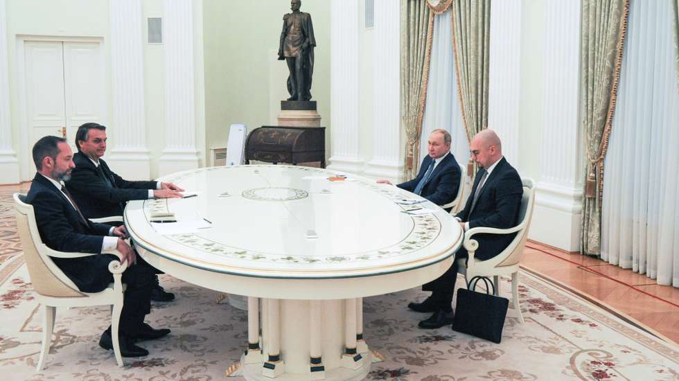 Presidents of Russia and Brazil meet in Moscow
