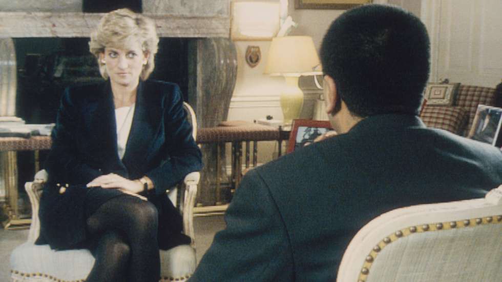 Princess Diana Being Interviewed