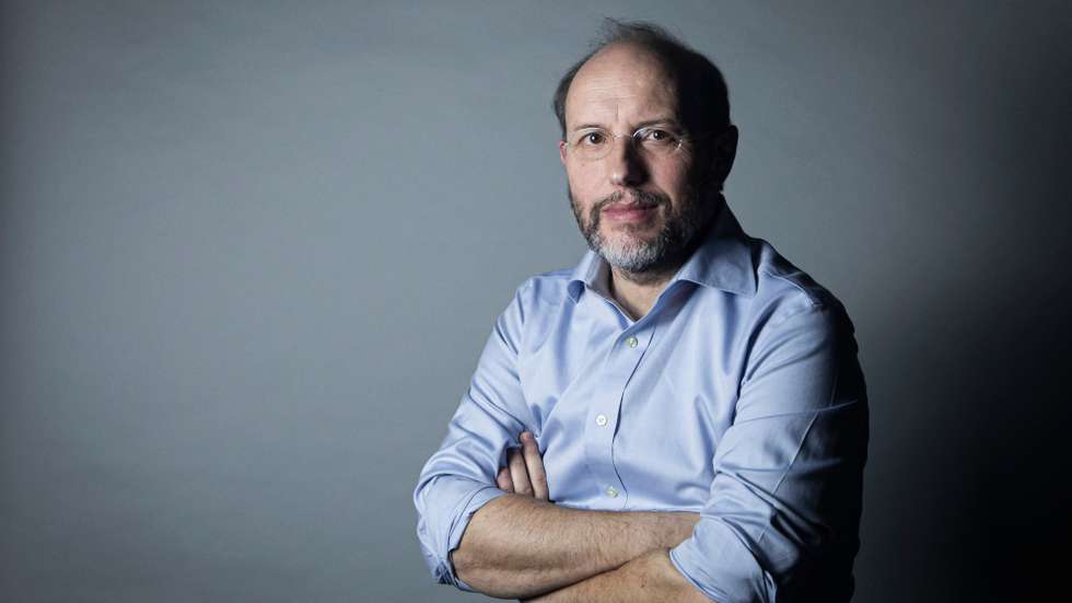 Entrevista a Rui Tavares, fundador do partido Livre, à Rádio Observador. Rui Tavares será o cabeça de lista do partido por Lisboa, Lisboa, 30 de dezembro de 2021. JOÃO PORFÍRIO/OBSERVADOR