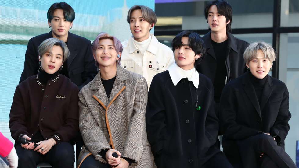 K Pop Band BTS Visits "Today" Show