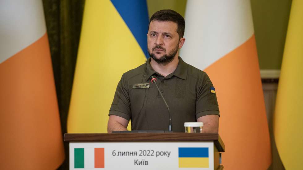 Irish PM Meets Ukrainian President In Kyiv