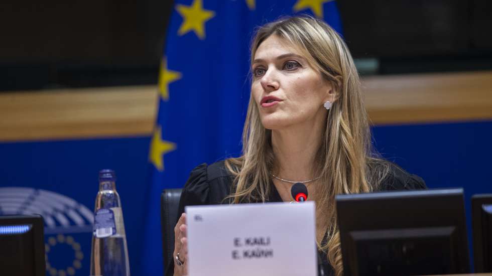 A vice-Presidente do Parlamento Europeu foi detida na sexta-feira pela polícia belga em Bruxelas