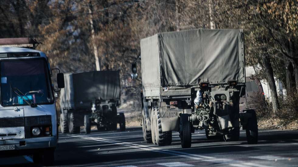 Makiivka, cidade na parte leste de Donetsk