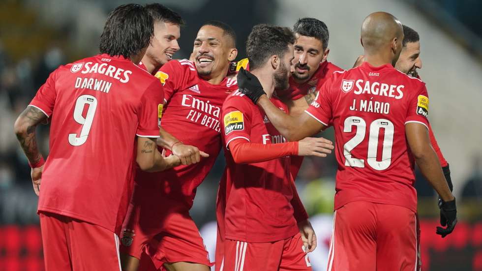 Rafa marcou o terceiro golo dos encarnados logo no início da segunda parte