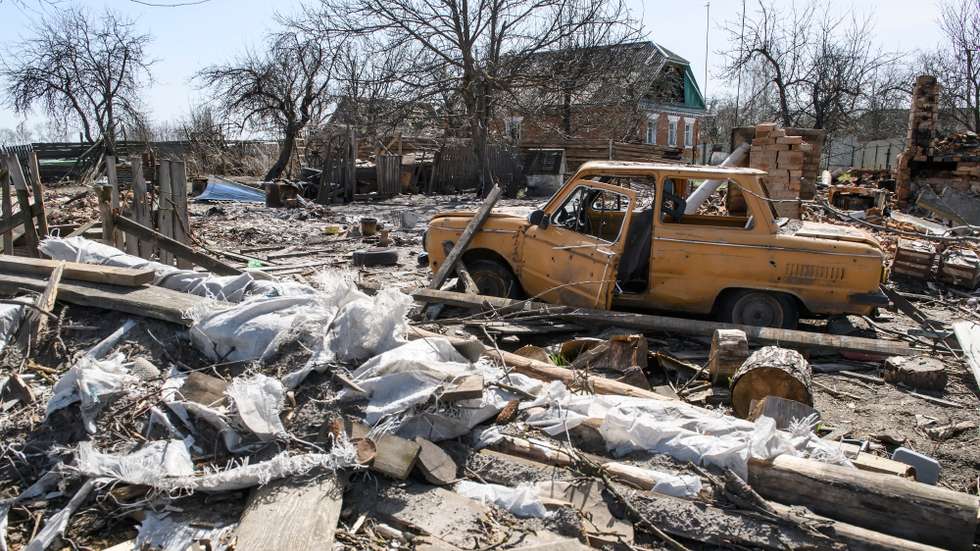 Situation In The Recaptured By The Ukrainian Army Villages In The North Of Kyiv