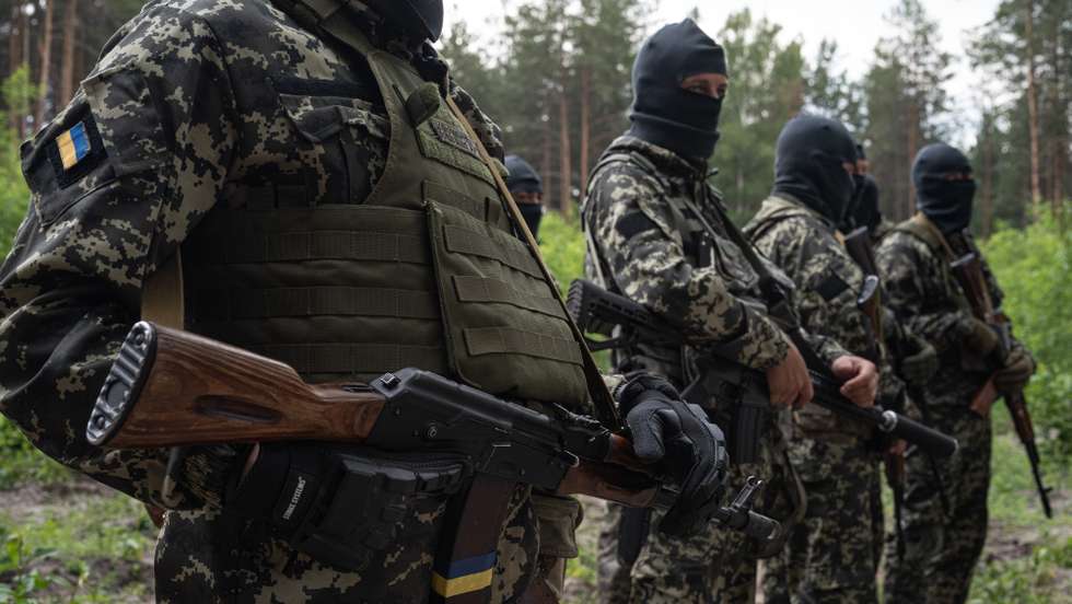 Territorial Defense Training In Kyiv Region