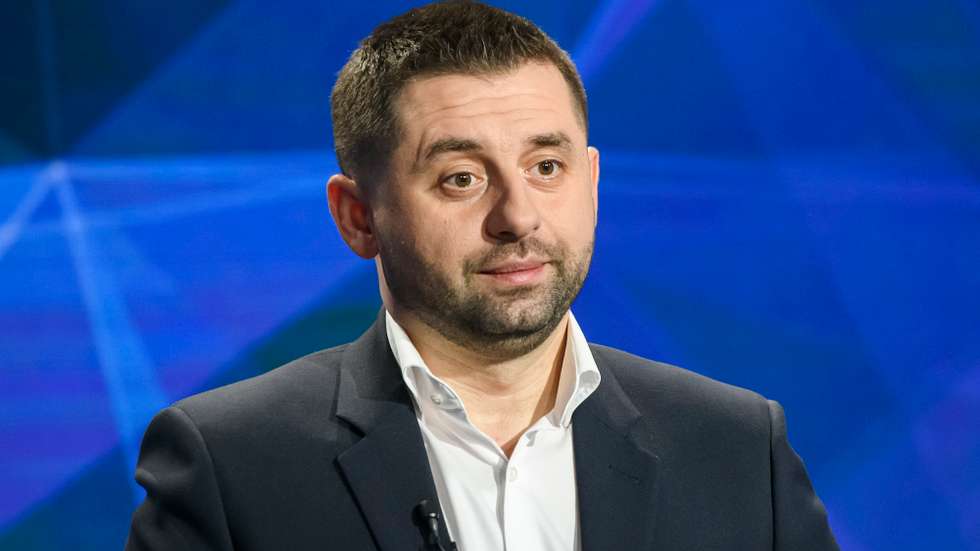Ukrainian Politicians During A TV Program