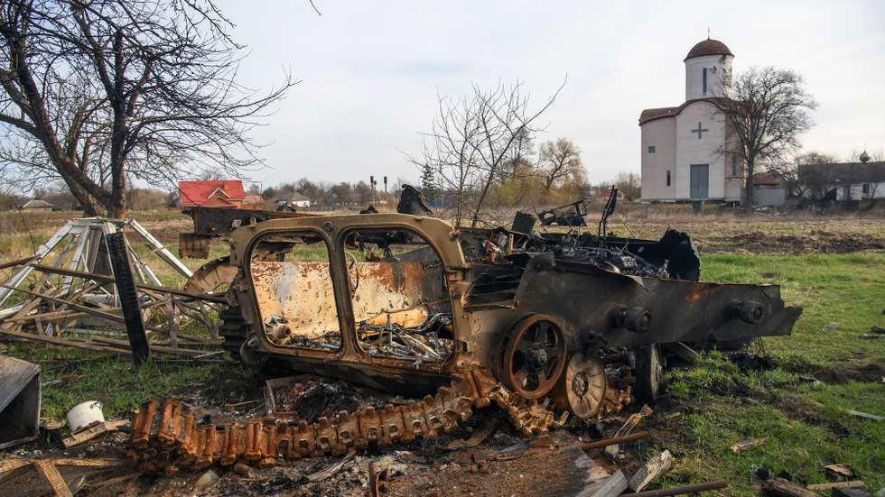 Situation In The Villages Close To Kyiv After Recaptured By The Ukrainian Army