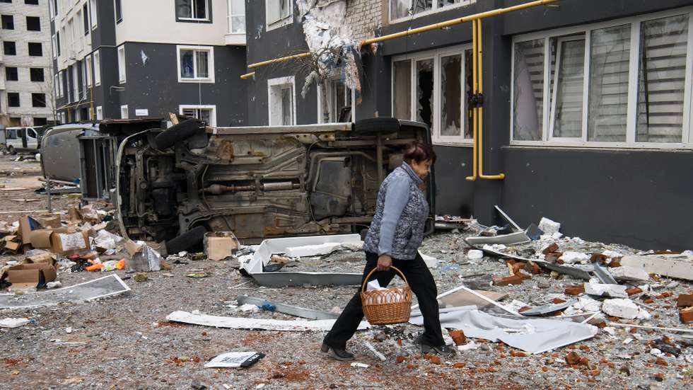 Situation In The Recaptured By The Ukrainian Army Bucha City Near Kyiv, Ukraine