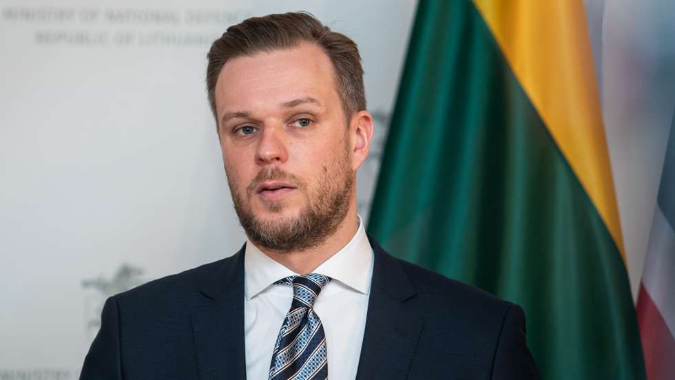 U.S. Defence Secretary Austin In Lithuania Amid Russia Tensions