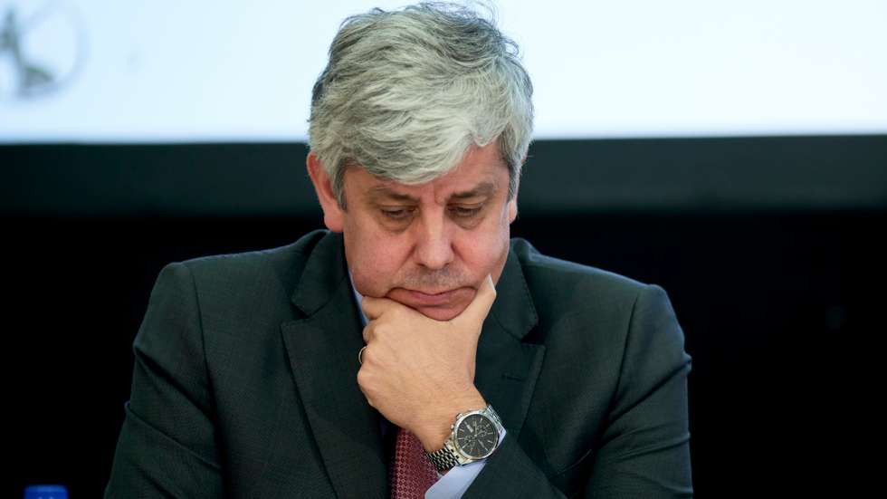 Governor Of Bank Of Portugal Holds A Press Conference On Novo Banco