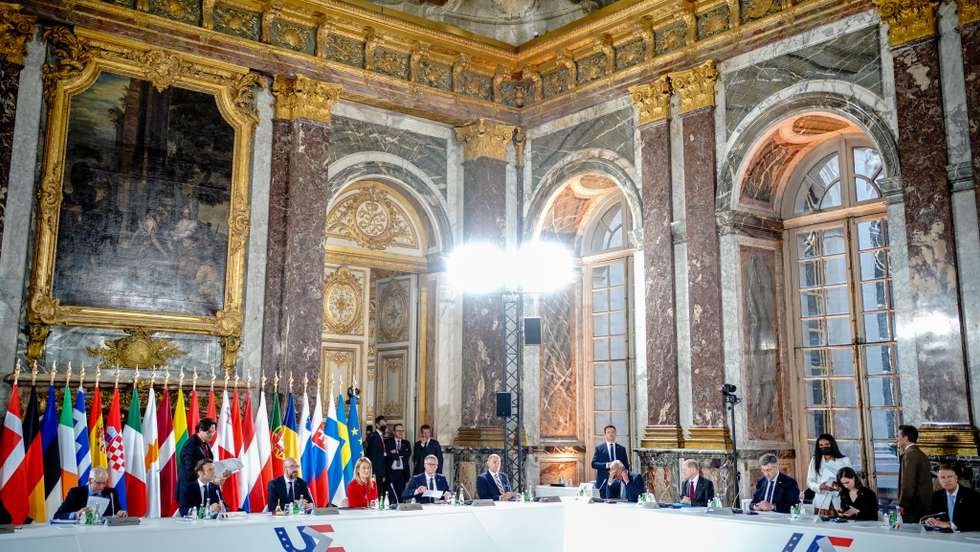 Ukraine conflict - EU summit in Versailles