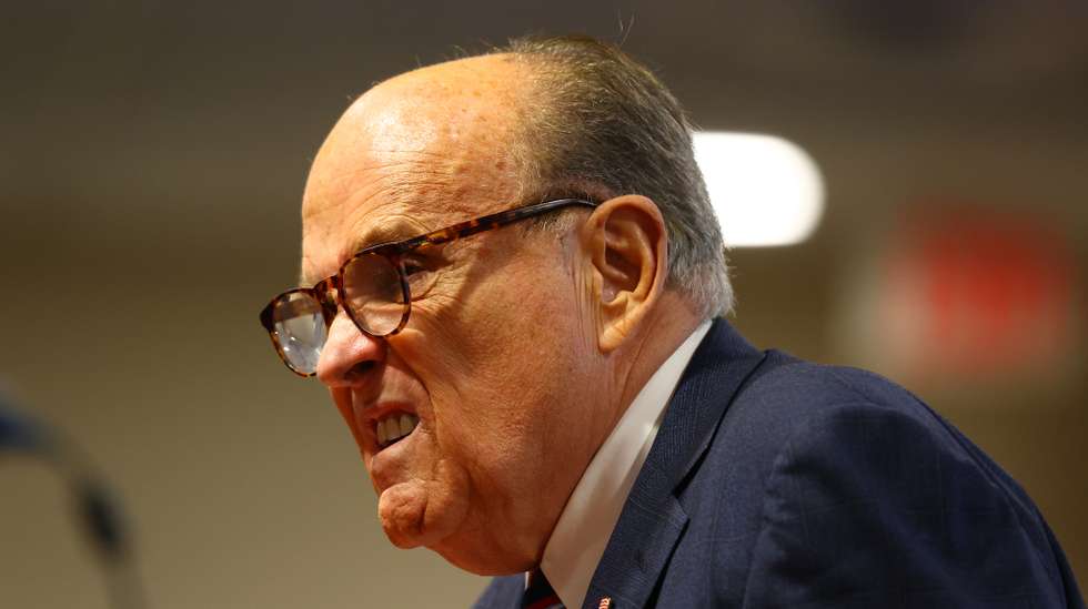 Rudy Giuliani Appears Before Michigan State Legislature's House Oversight Committee