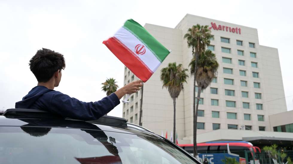 Os iranianos aterraram no México no passado domingo