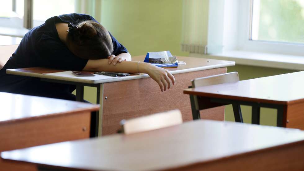 Russian secondary school students take Unified State Exam in foreign language