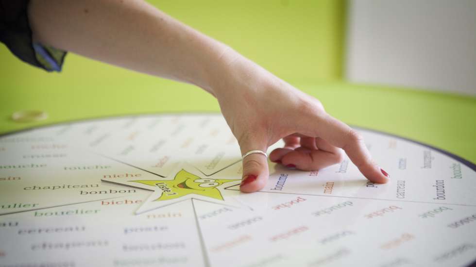 Child In Speech Therapy