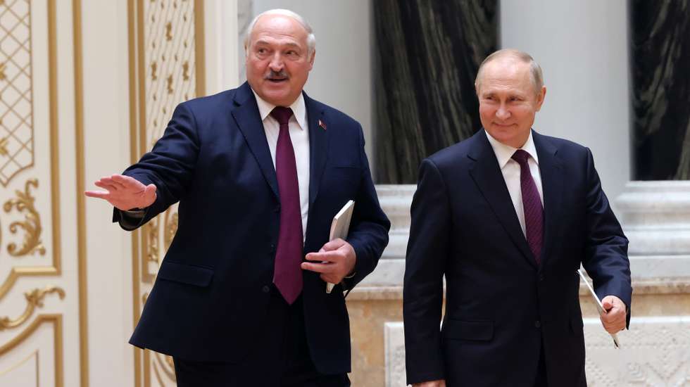 Putin Meets Belarussian Counterpart Lukashenko In Minsk