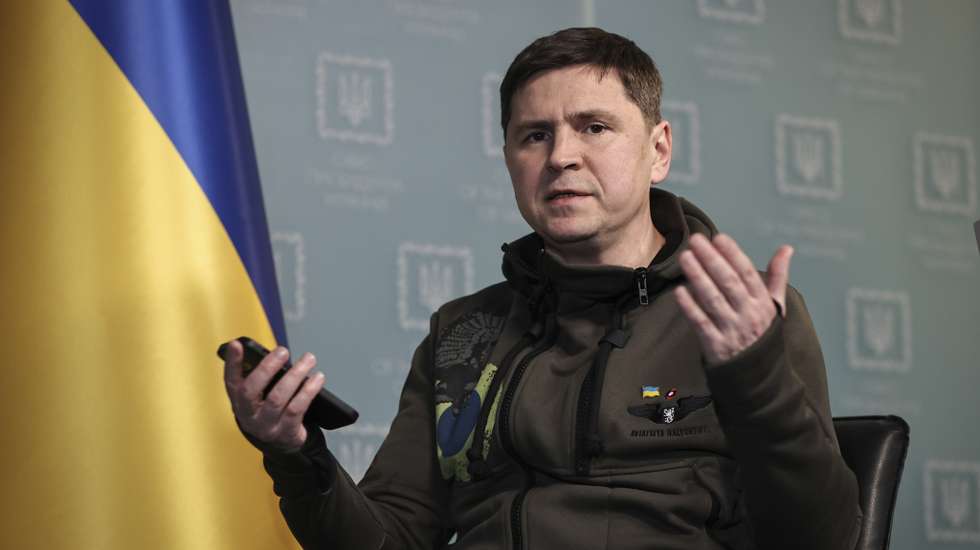 Head of the Ukraine president's office, Mikhail Podolyak