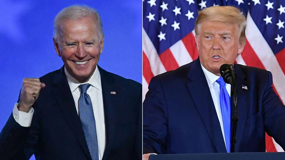 TOPSHOT-COMBO-US-VOTE-BIDEN-TRUMP