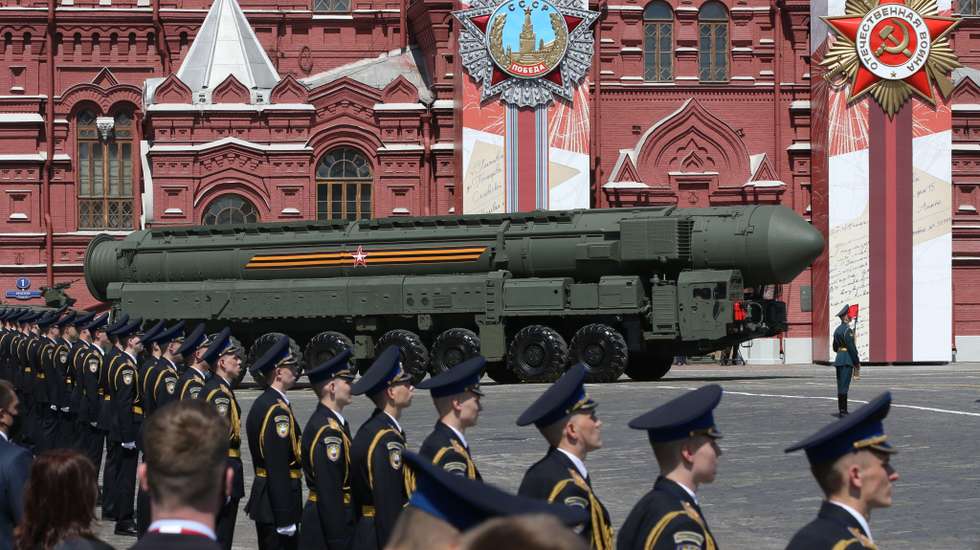 Parade In Moscow To Celebrate 75th Anniversary Of Defeat Of Nazi Germany